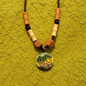 💥5 for $10💥 Peace sign necklace